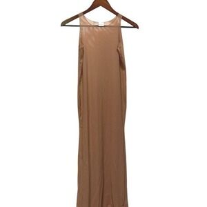 Ana Ana By Ana Ana Baby Wear Sheer Mesh Long Slip Dress